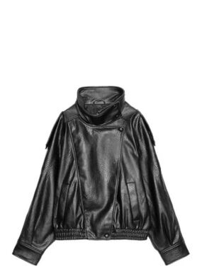 Zara | Jackets & Coats | Zara 0 Leather Jacket Zw Collection Black
